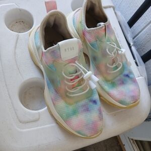 Colorful Tie-Dye Sneakers